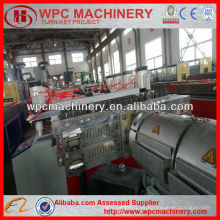 Tablero de madera de encofrado máquina / PVC WPC tablero que hace la máquina / WPC espuma placa extrusión máquina
